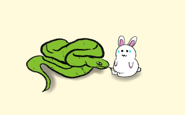 兔 子 与 蛇