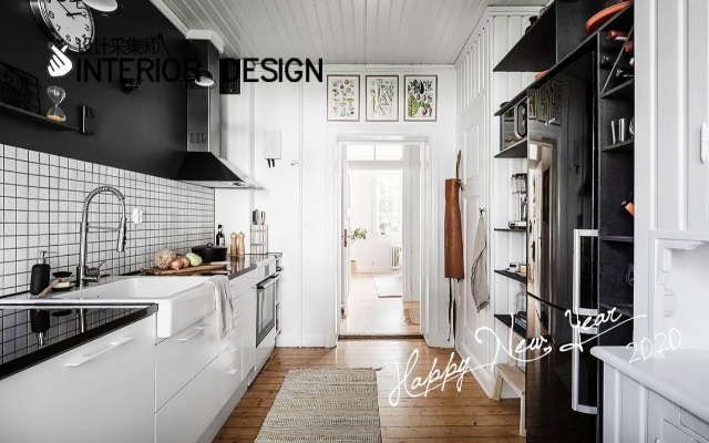 70㎡北欧风家居，这么美的厨房实用又漂亮，装修后刷爆朋友圈