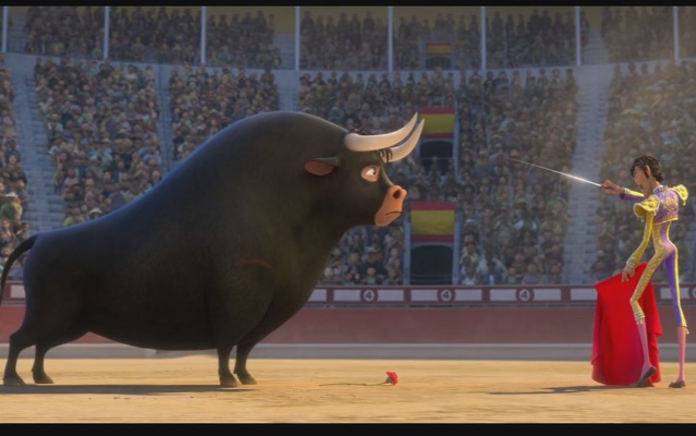 公牛为了不做成牛肉干，努力成为斗牛冠军，一部喜剧动画电影