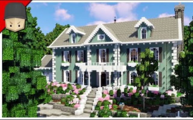 【Keralis】Minecraft房屋设计：格鲁吉亚房屋