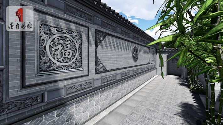 中式庭院砖雕影壁墙，巧妙的将古典与时尚结合！是你喜欢的样子吗