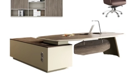 爆款大型会议桌实木长桌椅组合长方形办公室桌可定制创意厂家