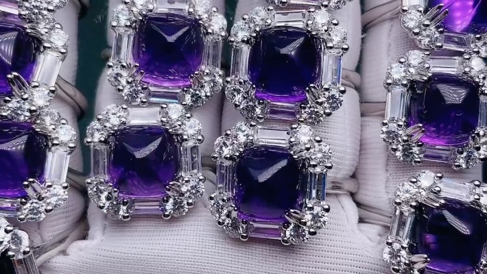 天然紫水晶糖塔，水晶工厂批发价