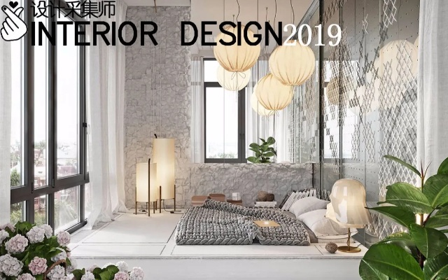 44款 美美的床头背景墙设计 让您的房间更具装饰性 室内设计 家装软装设计参考学习 2019