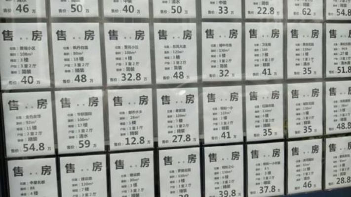 四川小县城二手房最低12万多，看了最高的价格，我还是买不起