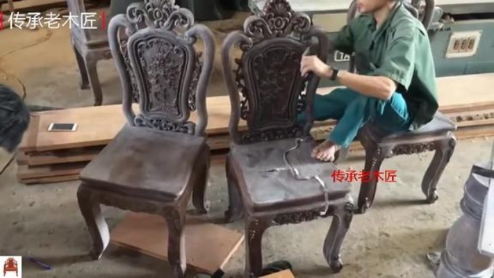 家具厂打造的纯实木椅子，能用几十年都不坏，质量太好了