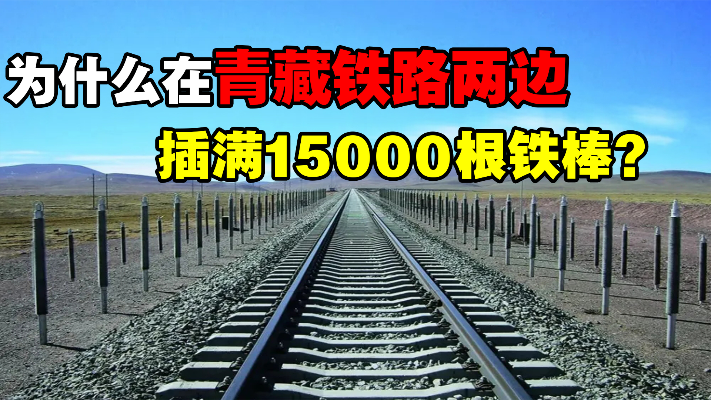 青藏铁路两旁1.5万根热棒，一根造价高达20万，到底有什么用？