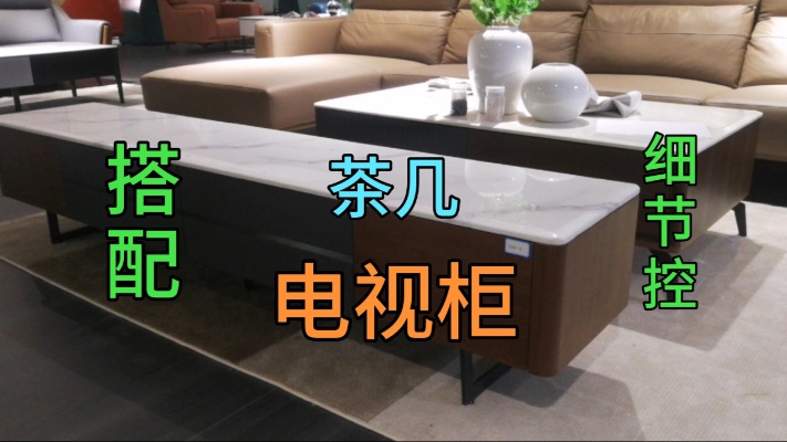 客厅的家具茶几电视柜，也是至关重要的。分享两款不同的款