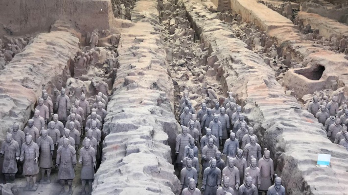 世界八大奇迹之一，秦始皇陵兵马俑，来西安必去的景点