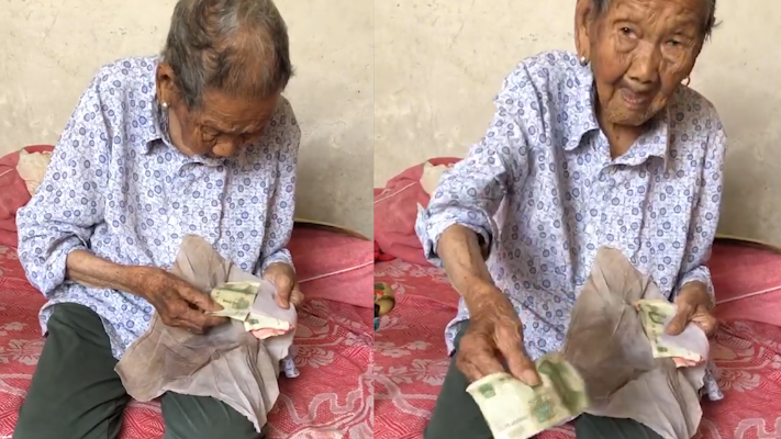 103岁老人坚持给晚辈零花钱，不收她还会不高兴