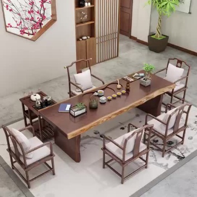 这是一款中式古典的实木茶几。新中式#茶桌茶台#家具