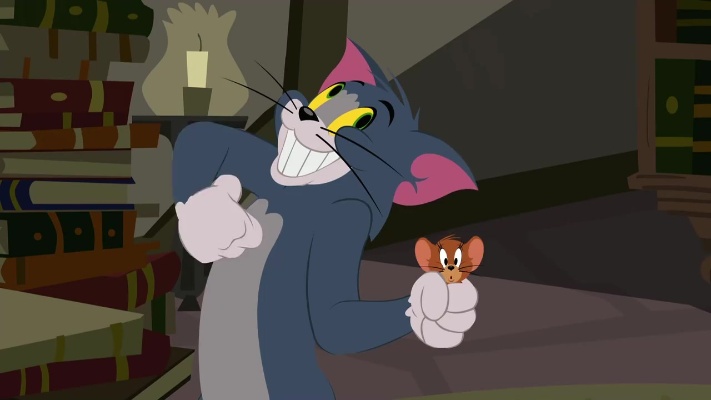 猫和老鼠：小壁虎帮杰瑞和汤姆，没想自己被关起来，汤姆变成苍蝇