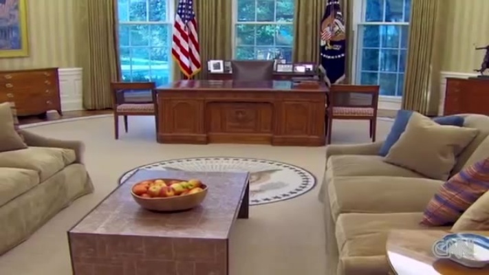 美国总统权利的象征，实拍椭圆形办公室！