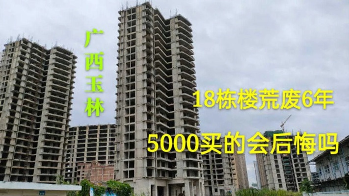 广西玉林18栋楼荒废了6年，长满杂草，当年5000买的人会后悔吗？