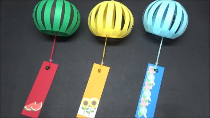 夏日装饰风铃的制作方法，不仅简单还非常可爱，创意十足！