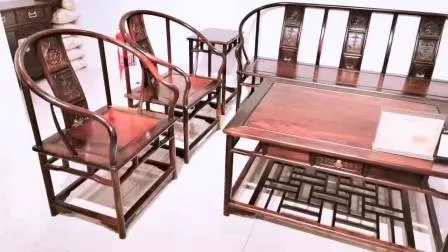 实木 明式红木沙发图片，仿古红木家具厂家