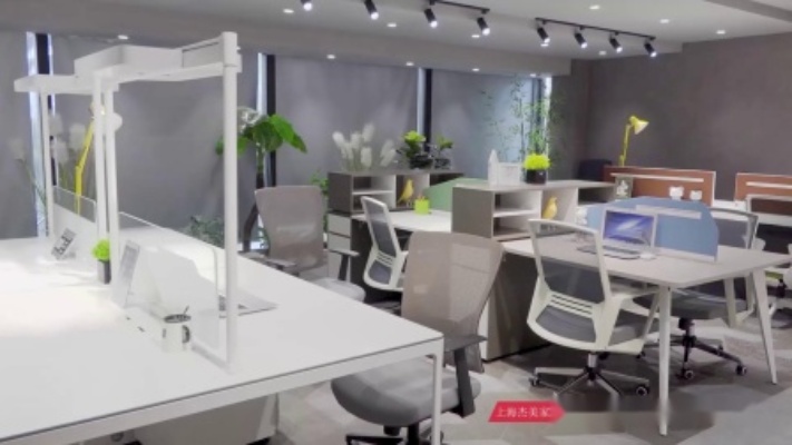 上海杰美家具有限公司职员工办公屏风卡位桌椅定制厂家直销