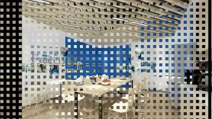 900平米现代风格办公室装修效果图，格调商务_腾讯视频