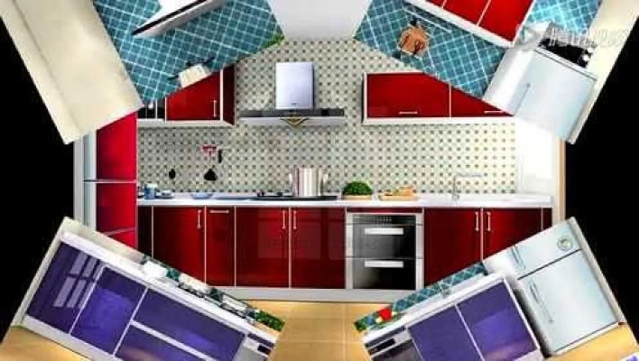 厨房 装修效果图 装修图片 室内设计 三居室3D