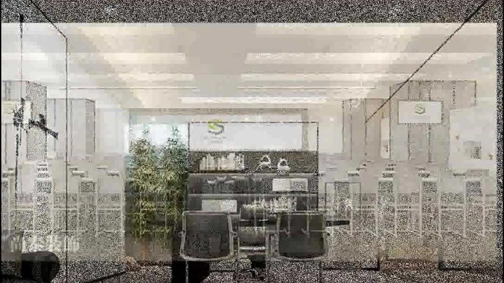 710平米新中式办公室装修效果图，大气气质！